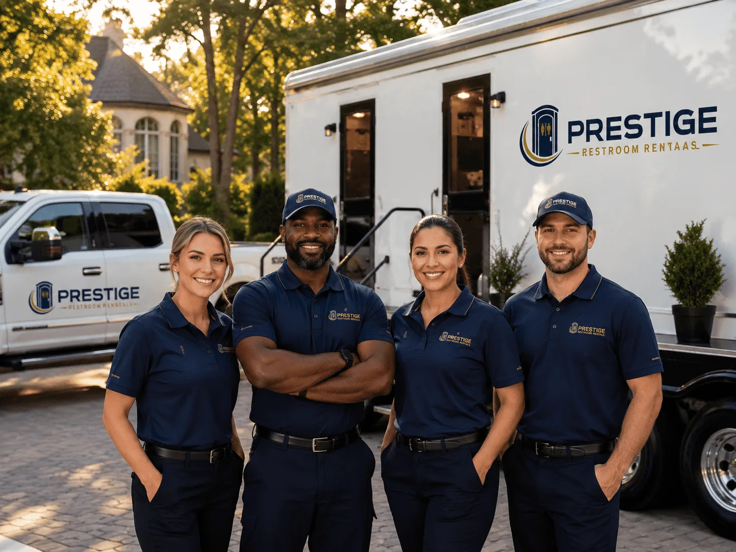 Trusted Luxury Portable Restrooms company in Micro, NC